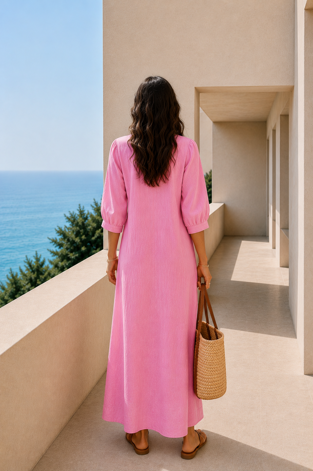 Tokyo Flamingo Bloom Dress