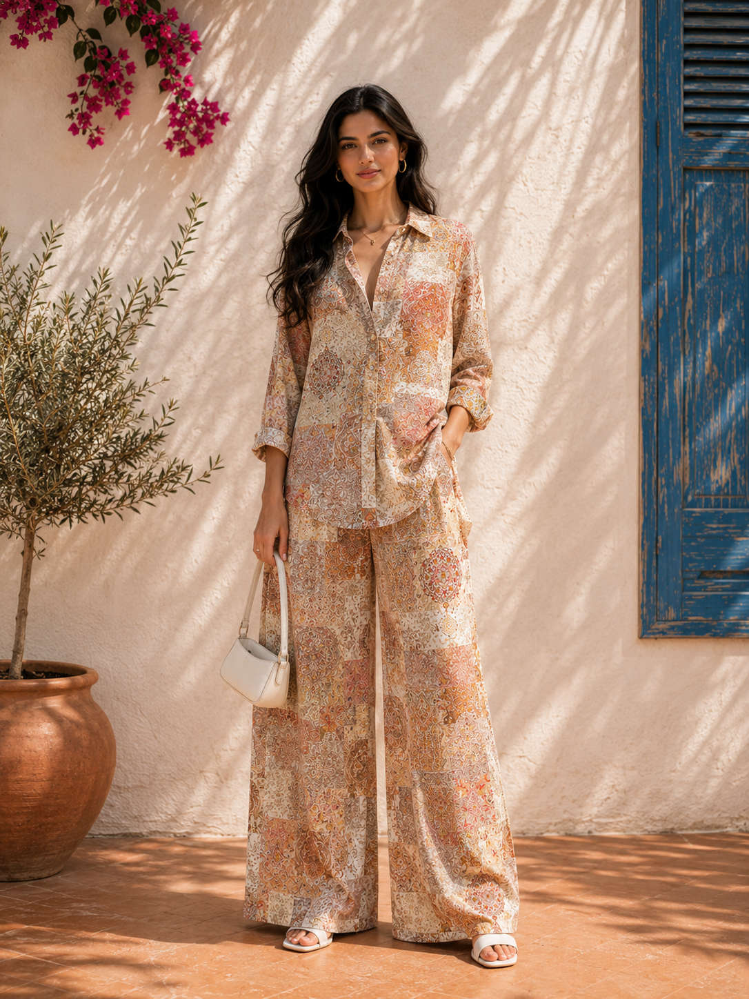 Aahista Terracotta Co-ord Set