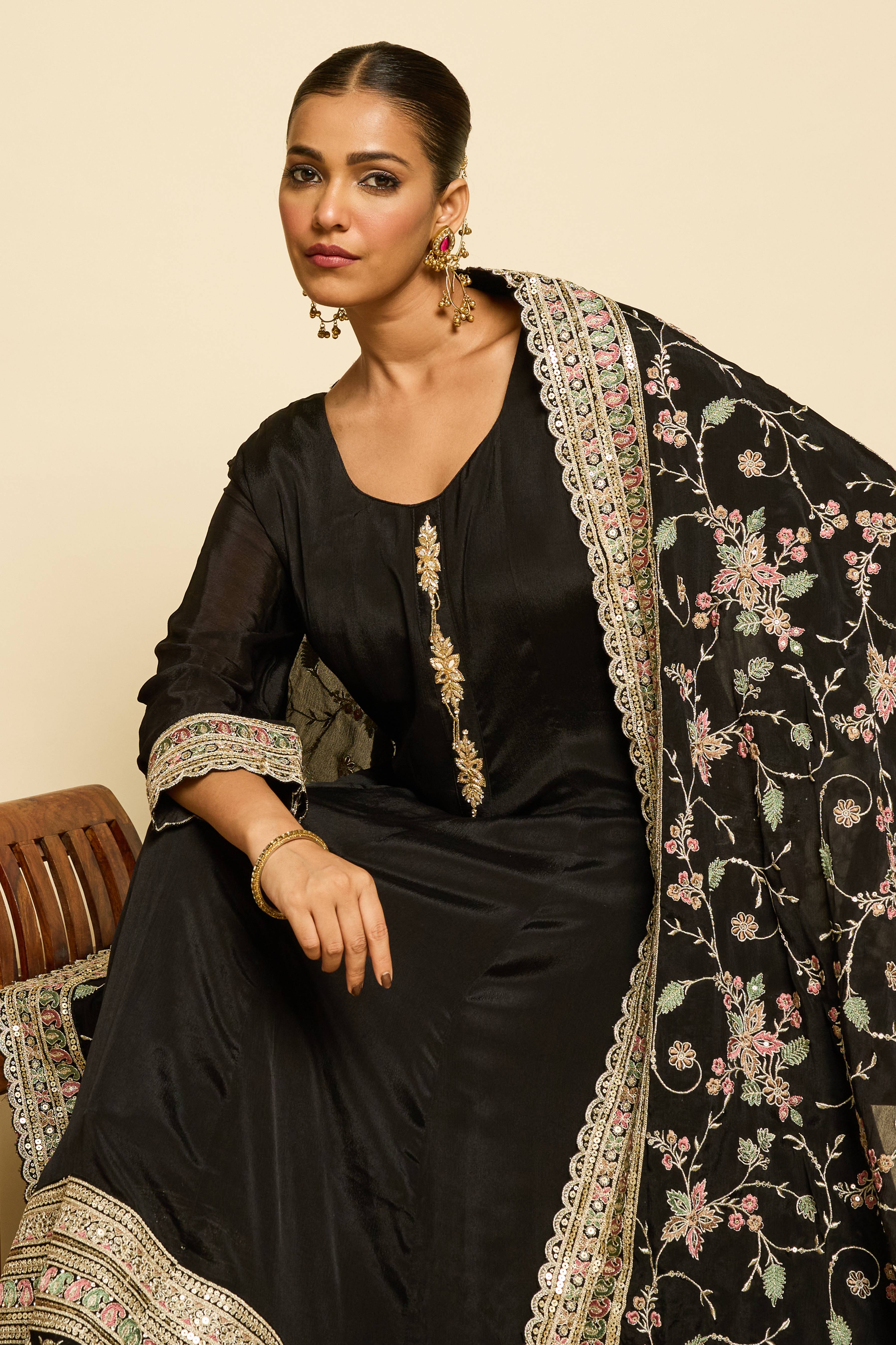 Malang Kohl Anarkali Set