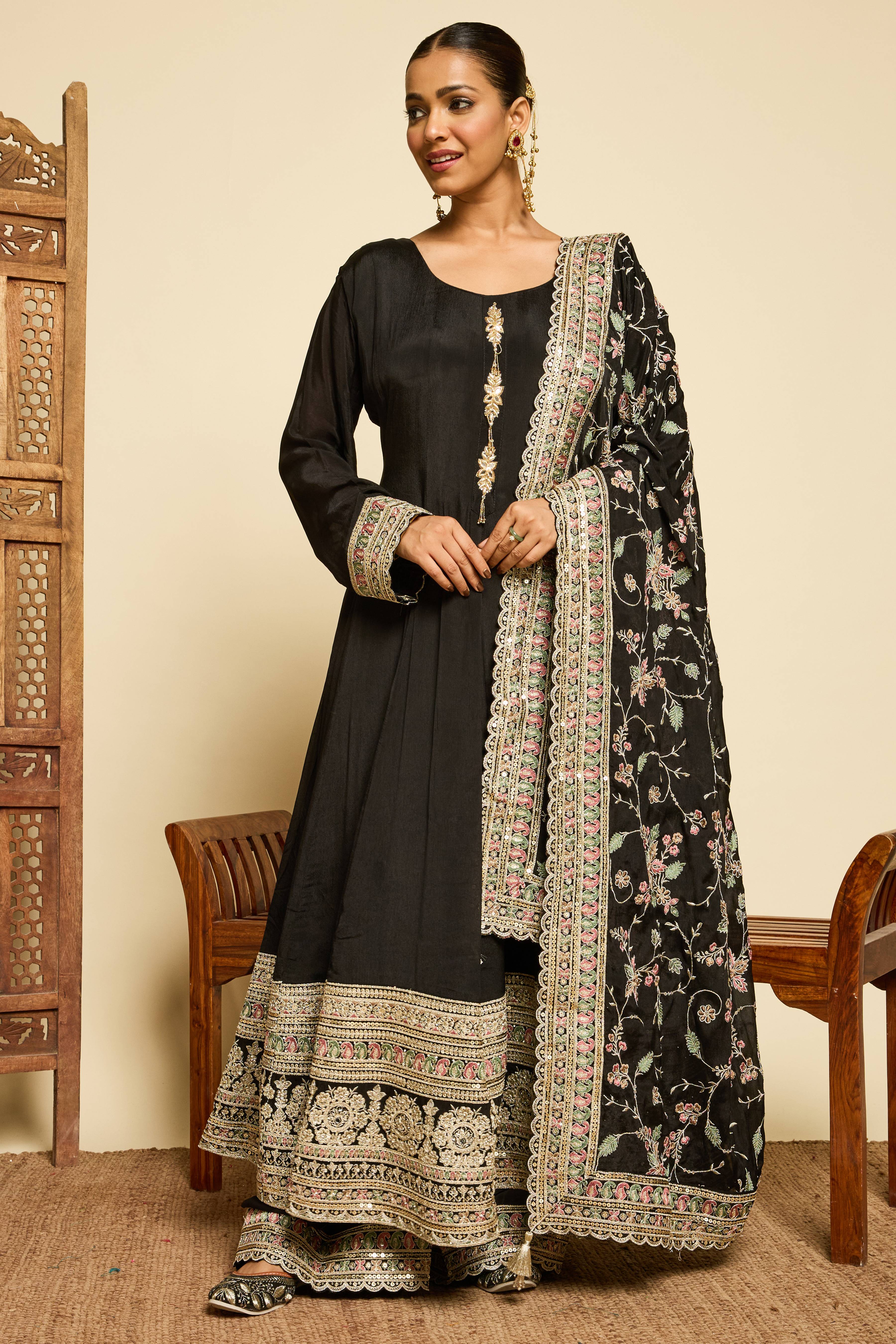 Malang Kohl Anarkali Set