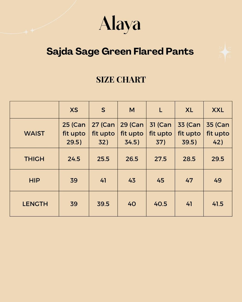 Sajda Sage Green Pants