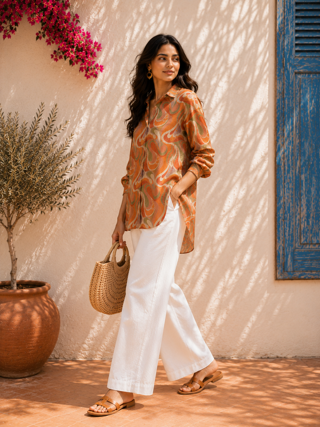 Aahista Sunset Swirl Co-ord Set 2