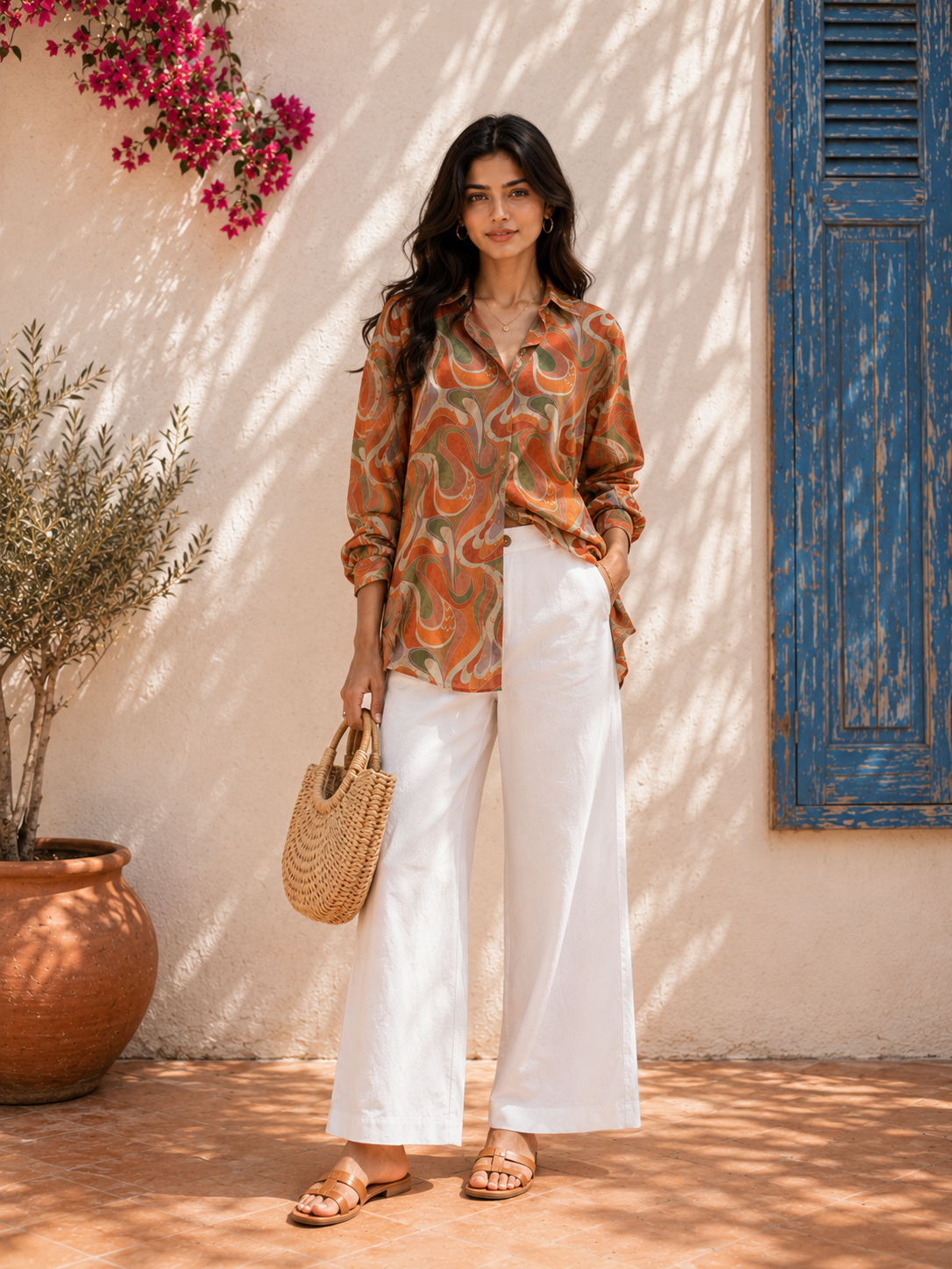 Aahista Sunset Swirl Co-ord Set 3