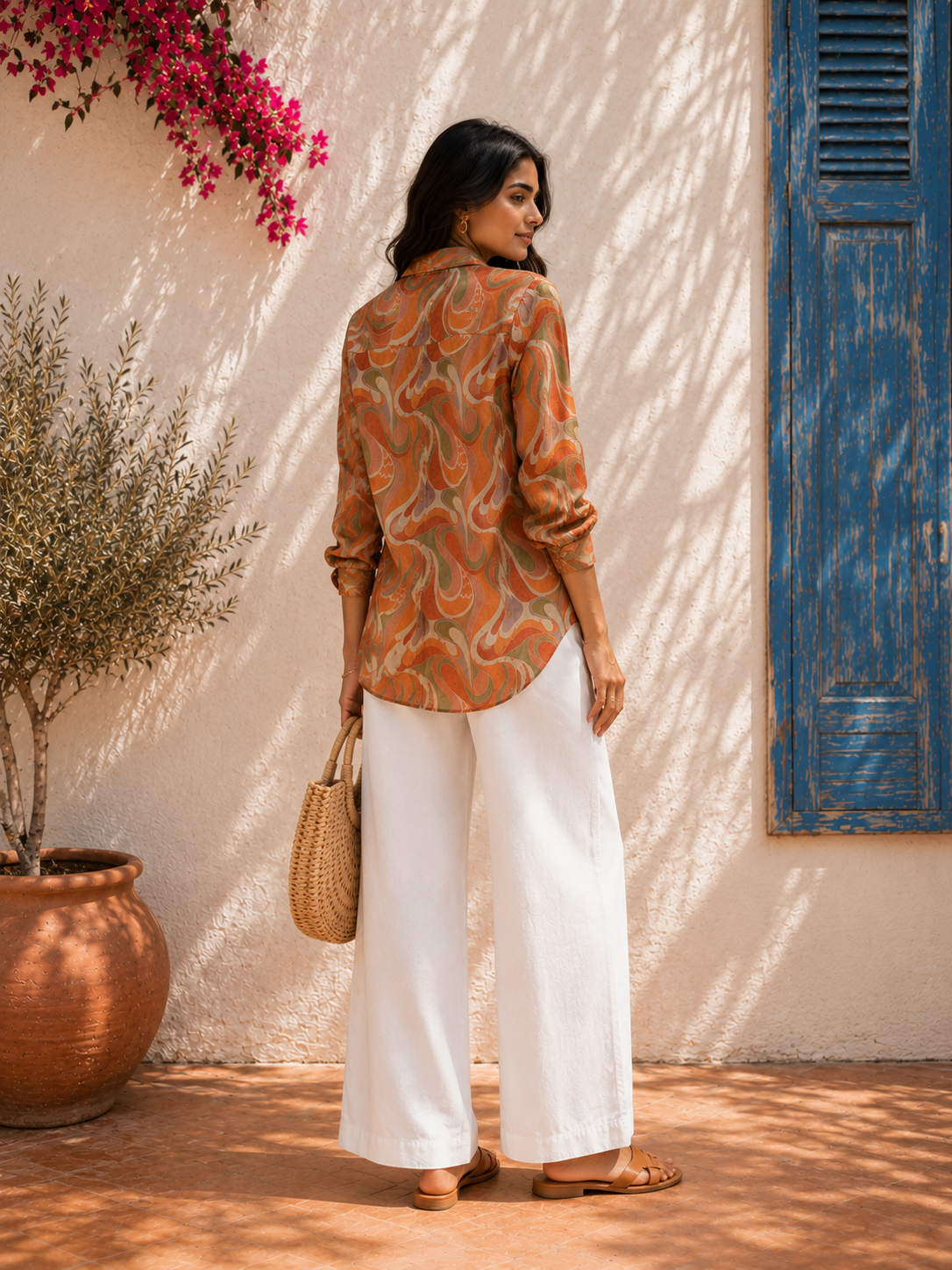 Aahista Sunset Swirl Co-ord Set 5