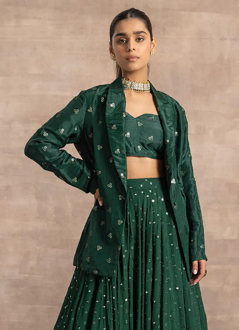 Astoria Emerald Sequenced Blazer