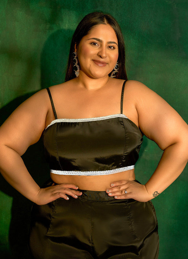 Aashna B Black cami Blouse