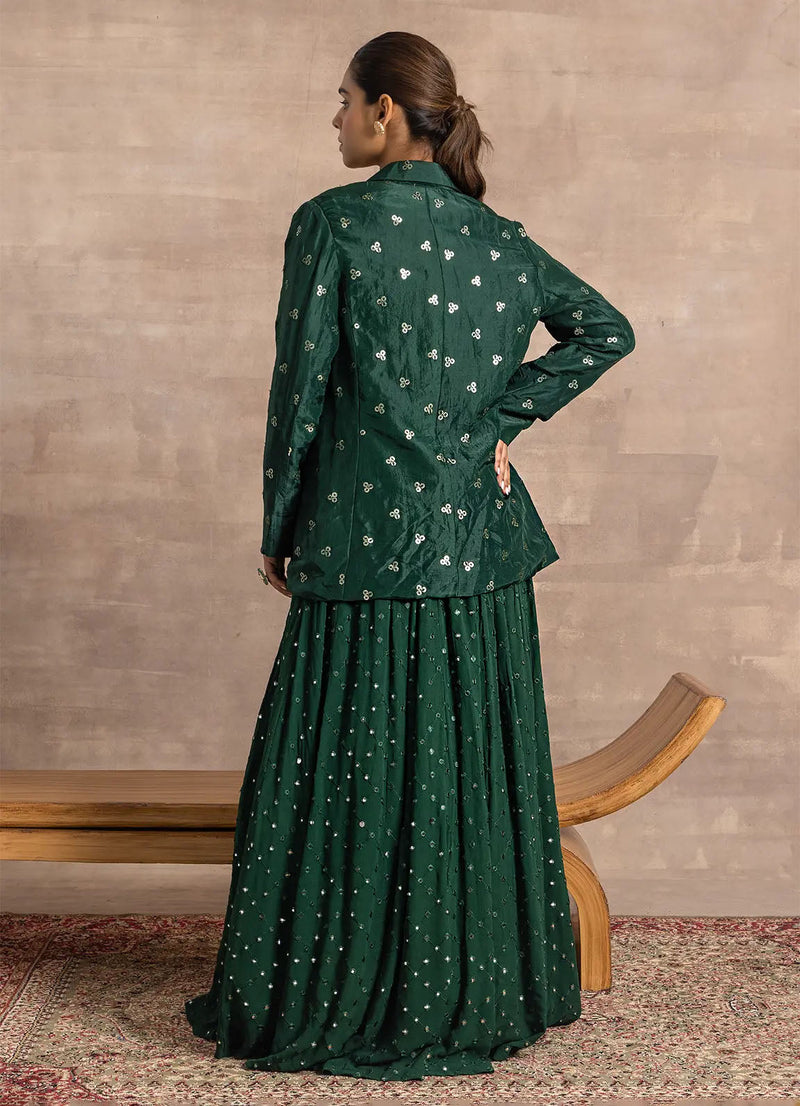 Astoria Emerald Sequenced Blazer