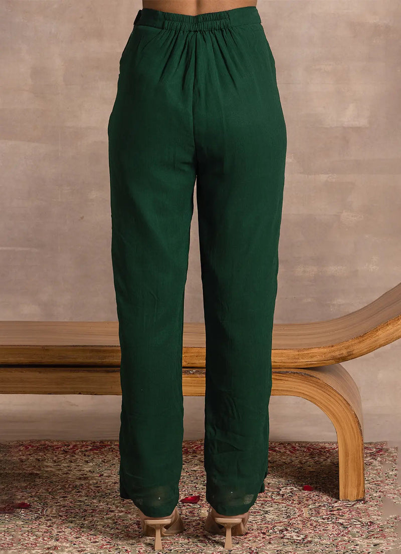 Astoria Emerald Straight Pants